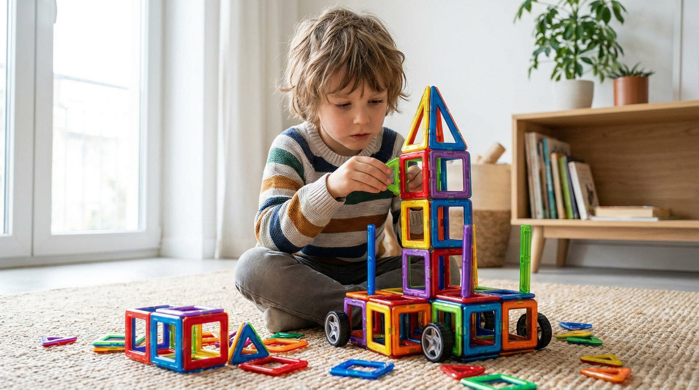 Jeux de construction magnétique : notre avis