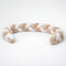 Tour de Lit Tresse Beige et Blanc
