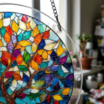Attrape-Soleil Puzzle Vitrail, Arbre de Vie et Paysages - Vignette | Royaume Montessori - Jouets Educatifs Montessori