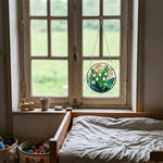 Attrape-Soleil Puzzle Vitrail, Fleurs - Vignette | Royaume Montessori - Jouets Educatifs Montessori