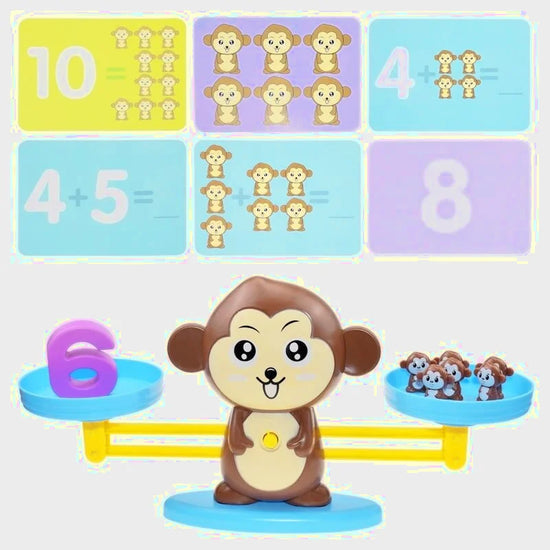 Balance Singe Montessori - Royaume Montessori - Jouets Educatifs Montessori