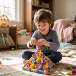 Montessori Magnetic Building Block - Vignette | Royaume Montessori - Jouets Educatifs Montessori