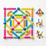 Montessori Magnetic Building Block - Vignette | Royaume Montessori - Jouets Educatifs Montessori