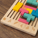 Montessori Brain Building Blocks: Wooden Educational Toy for Children - Vignette | Royaume Montessori - Jouets Educatifs Montessori
