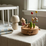 Boîte à Musique Personnalisée Prénom en Bois - Vignette | Royaume Montessori - Jouets Educatifs Montessori