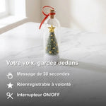 Bouteille à Message Vocal de Noël - Vignette | Royaume Montessori - Jouets Educatifs Montessori