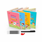 Montessori Magic Writing Notebook x4 - Vignette | Royaume Montessori - Jouets Educatifs Montessori