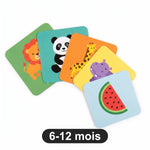 Carte de stimulation Montessori pour Bébé - Vignette | Royaume Montessori - Jouets Educatifs Montessori