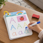 Cartes de Traçage Effaçables Enfant, Lignes, Formes et Chiffres - Vignette | Royaume Montessori - Jouets Educatifs Montessori