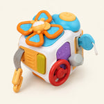 Cube d'Activités Bébé, 10 Petits Défis pour les Mains - Vignette | Royaume Montessori - Jouets Educatifs Montessori