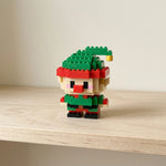 Figurine de Noël en Micro-Briques à Construire - Vignette | Royaume Montessori - Jouets Educatifs Montessori