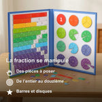 Fractions Magnétiques Montessori - Vignette | Royaume Montessori - Jouets Educatifs Montessori