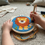 Kit Broderie Enfant - Vignette | Royaume Montessori - Jouets Educatifs Montessori