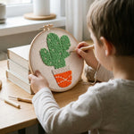 Kit Broderie Enfant - Vignette | Royaume Montessori - Jouets Educatifs Montessori