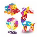 Jeu de Construction Aimanté - Vignette | Royaume Montessori - Jouets Educatifs Montessori