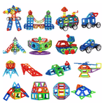 Jeu de Construction Aimanté - Vignette | Royaume Montessori - Jouets Educatifs Montessori