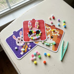 Kit Créatif Pompons Animaux à Coller - Vignette | Royaume Montessori - Jouets Educatifs Montessori