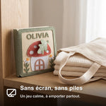Livre d'Activités en Feutrine Personnalisé au Prénom - Vignette | Royaume Montessori - Jouets Educatifs Montessori