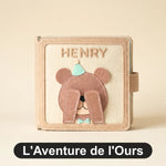 Livre d'Activités en Feutrine Personnalisé au Prénom - Vignette | Royaume Montessori - Jouets Educatifs Montessori