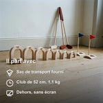 Mini Golf en Bois pour Enfant - Vignette | Royaume Montessori - Jouets Educatifs Montessori