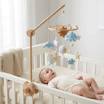 Mobile de lit bébé en bois, thème Ciel - Vignette | Royaume Montessori - Jouets Educatifs Montessori