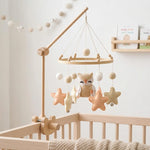 Mobile de lit bébé en bois, thème Forêt - Vignette | Royaume Montessori - Jouets Educatifs Montessori