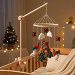 Mobile de lit bébé en bois, thème Noël - Vignette | Royaume Montessori - Jouets Educatifs Montessori