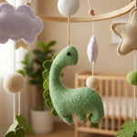 Mobile de lit bébé en bois, thème Animaux sauvages - Vignette | Royaume Montessori - Jouets Educatifs Montessori