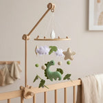 Mobile de lit bébé en bois, thème Animaux sauvages - Vignette | Royaume Montessori - Jouets Educatifs Montessori