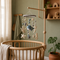 Mobile Bébé en Bois Style Océan en Feutrine
