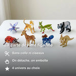 Puzzle 3D Enfant en Carton à Assembler - Vignette | Royaume Montessori - Jouets Educatifs Montessori