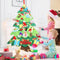 Sapin De Noël Mural Montessori Pour Enfant Sapin de Noël Montessori Mural