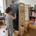Tour d'Apprentissage Montessori 5 Activités, Réglable - Vignette | Royaume Montessori - Jouets Educatifs Montessori