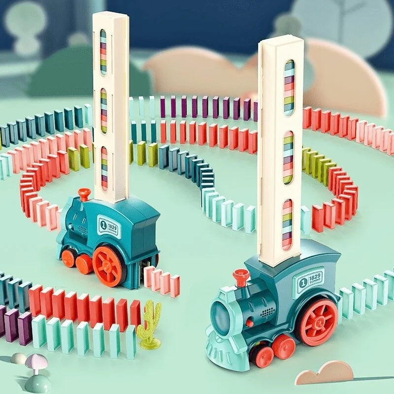 Train Domino Automatique – Pour Les Petits Train Domino Automatique – Pour Les Petits