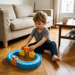 Circuit de Train Spatial 3D Montessori - Vignette | Royaume Montessori - Jouets Educatifs Montessori