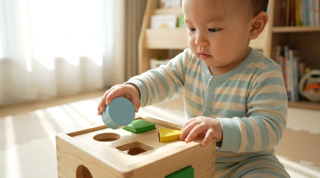 Quelle boite à formes Montessori choisir pour un bébé ?