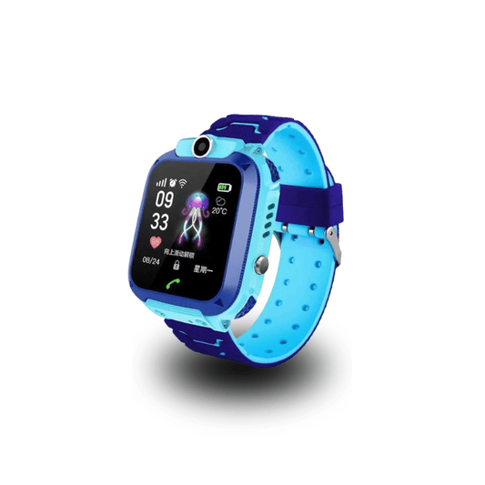 Montre Connectée GPS pour Enfant Bleu