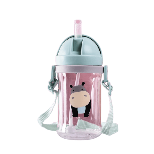 Gourde Enfant 350 ml Hippo Rigolo