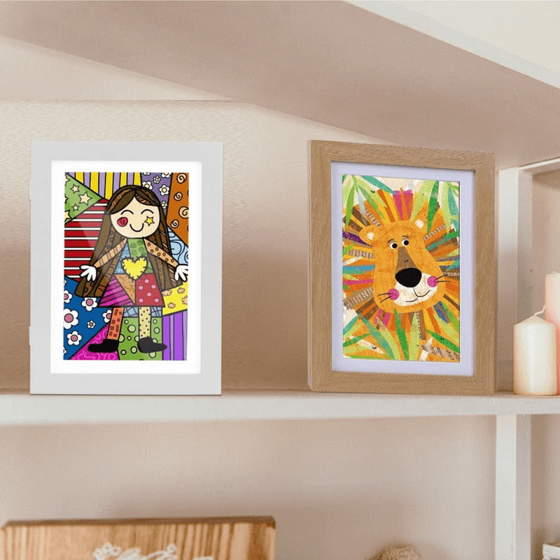 Cadre d'art pour Enfants, Magnétique Cadre D'affichage d'art Mural