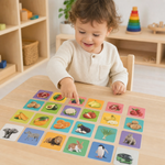 Carte de stimulation Montessori pour Bébé - Vignette | Royaume Montessori - Jouets Educatifs Montessori