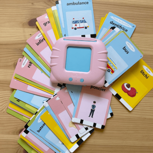 Cartes Parlantes Flash éducatives - BLEOSAN - 112 Feuilles 224 Mots Jouets Educatifs Francais Anglais Bilingue Cartes Parlantes Flash éducatives - BLEOSAN - 112 Feuilles 224 Mots Jouets Educatifs Francais Anglais Bilingue