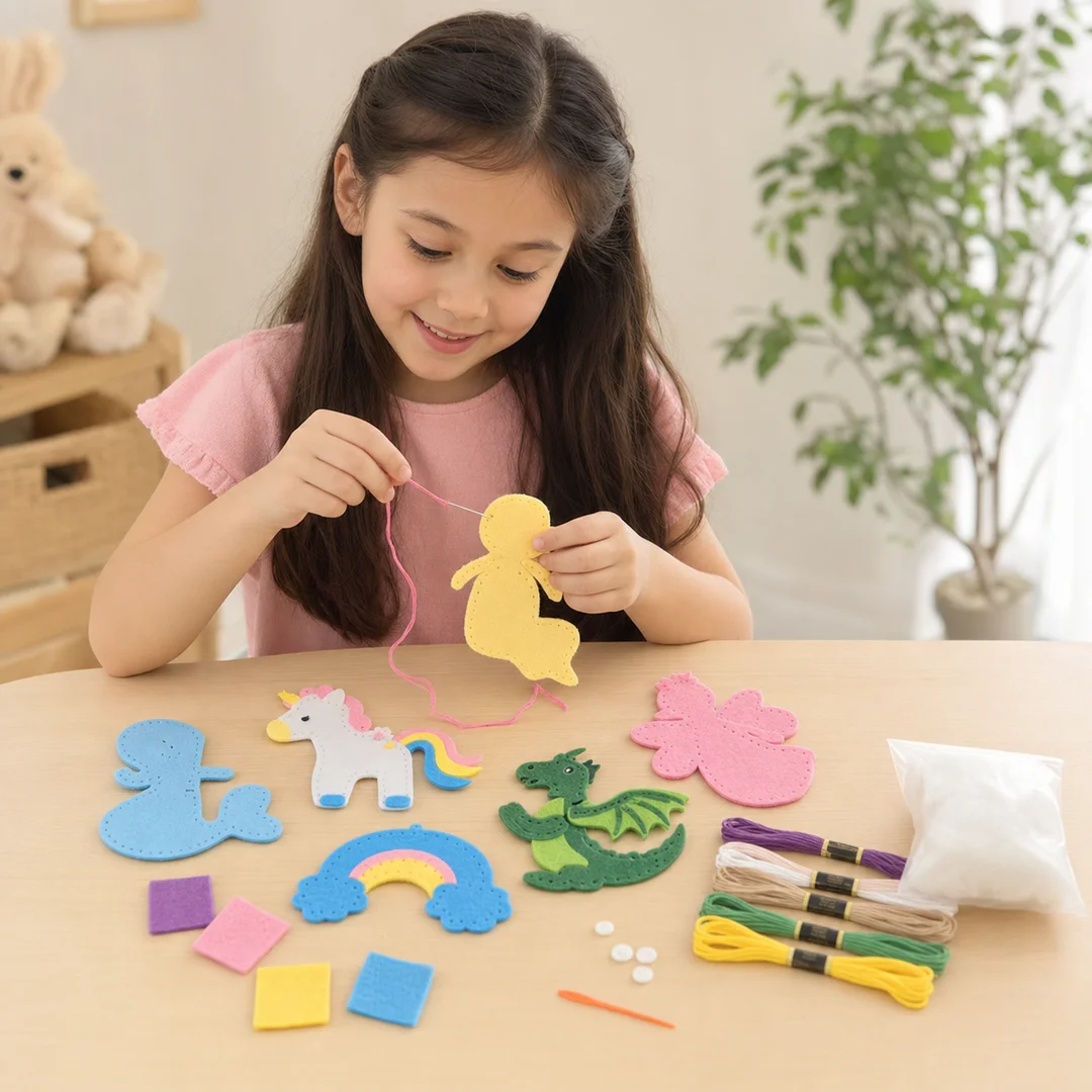 Kit de Couture Montessori Licorne
