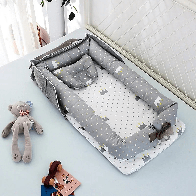 Réducteur de Lit Transportable Gris