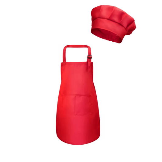 Tablier de cuisine pour enfant Rouge