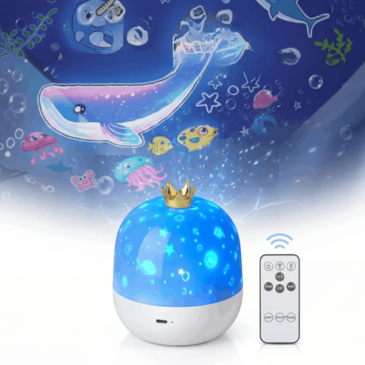 Veilleuse et Projecteur étoilé pour bébé ou enfant Avec Batterie