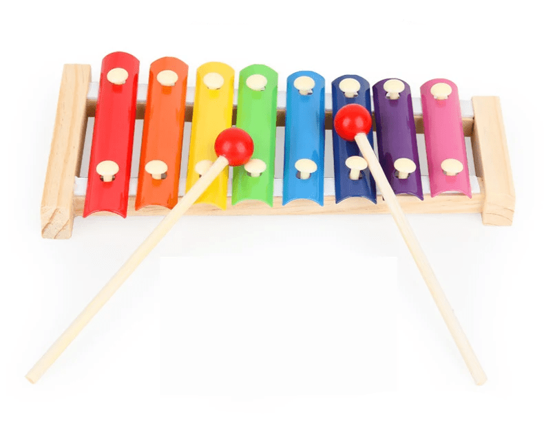 Xylophone pour enfant en bois