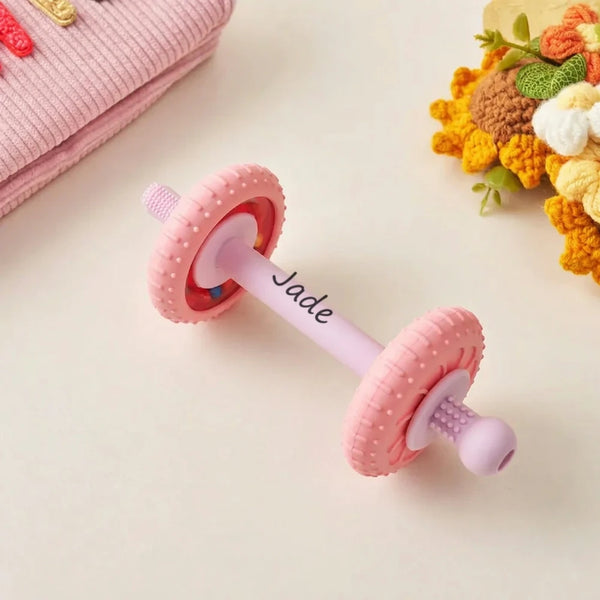 anneau-dentition-prenom-packshot-rose-01 Anneau de Dentition Hochet Personnalisé au Prénom