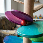 Arbre Cascade en Bois Arc-en-Ciel - Vignette | Royaume Montessori - Jouets Educatifs Montessori