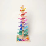 Arbre Cascade en Bois Arc-en-Ciel - Vignette | Royaume Montessori - Jouets Educatifs Montessori