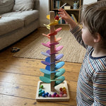 Arbre Cascade en Bois Arc-en-Ciel - Vignette | Royaume Montessori - Jouets Educatifs Montessori